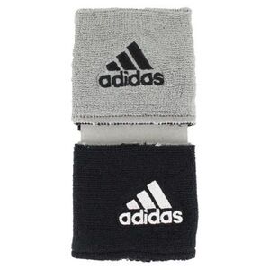 Adidas Black and Gray Sports Wristbands